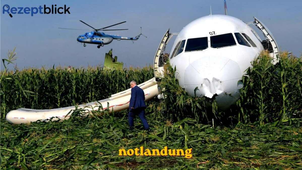 Notlandung notlandung
